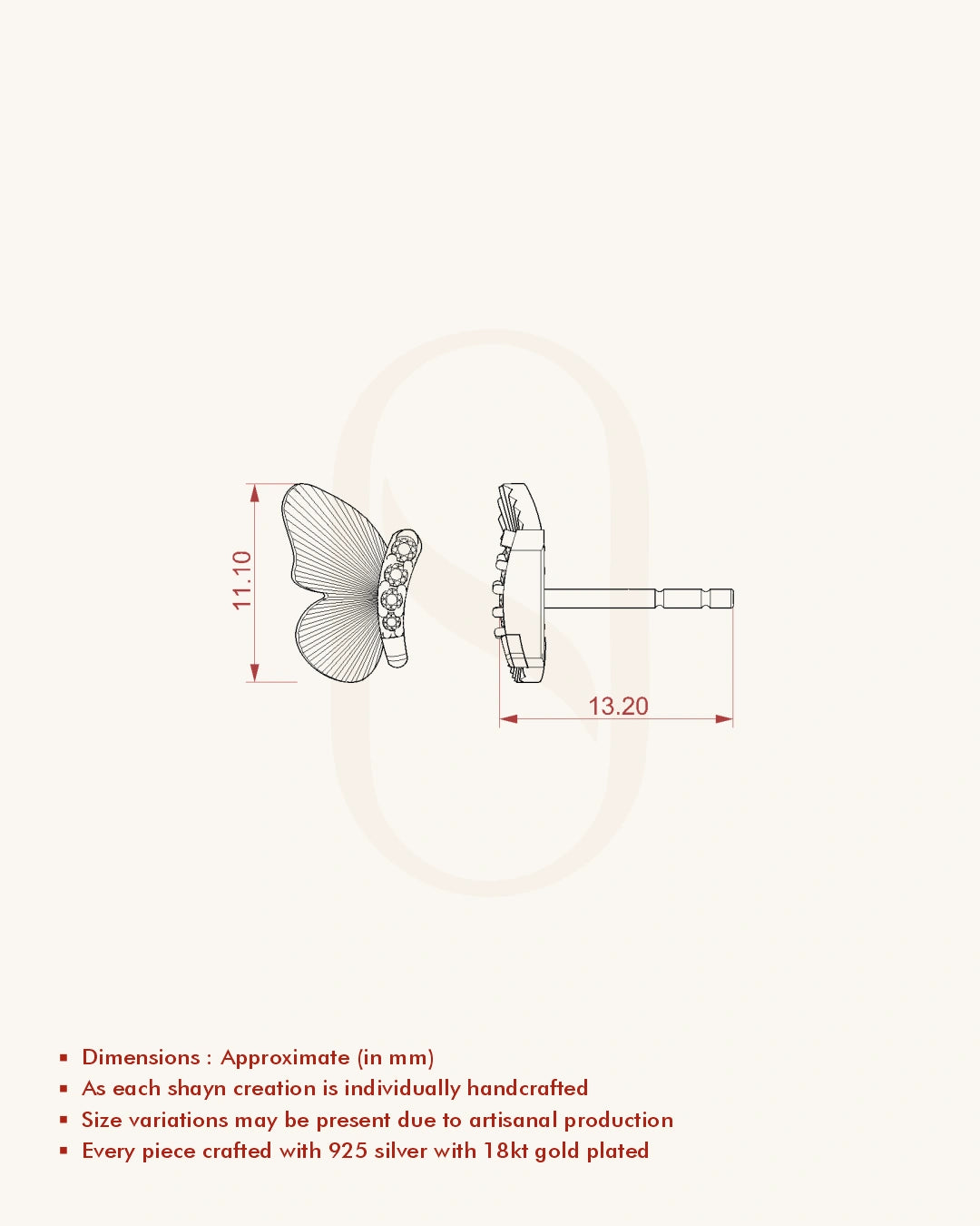 Skyline Wing Earrings