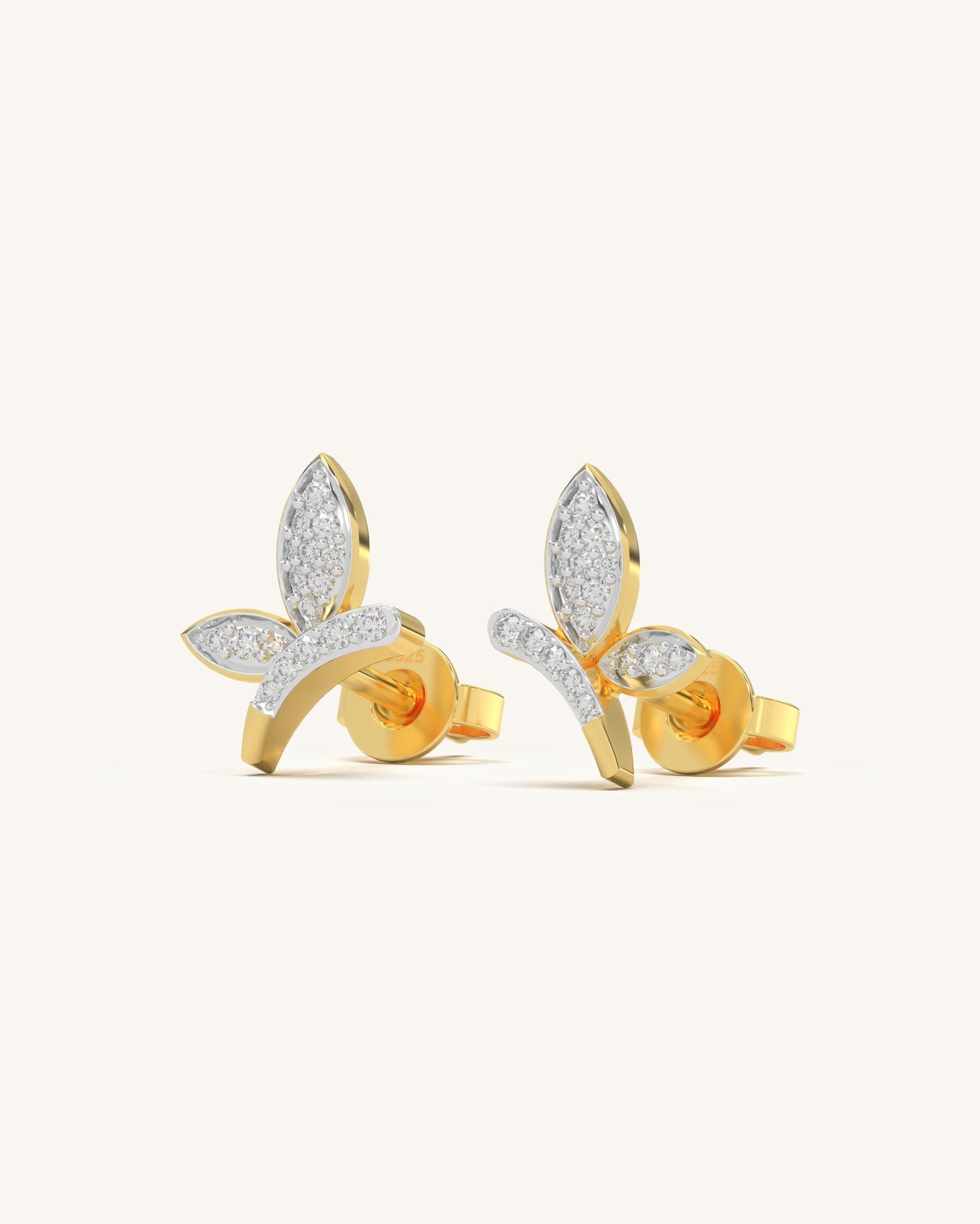 Leaf Cluster Earrings