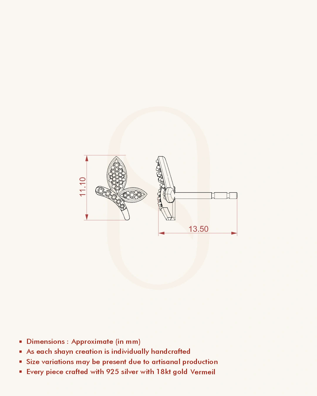 Leaf Cluster Earrings