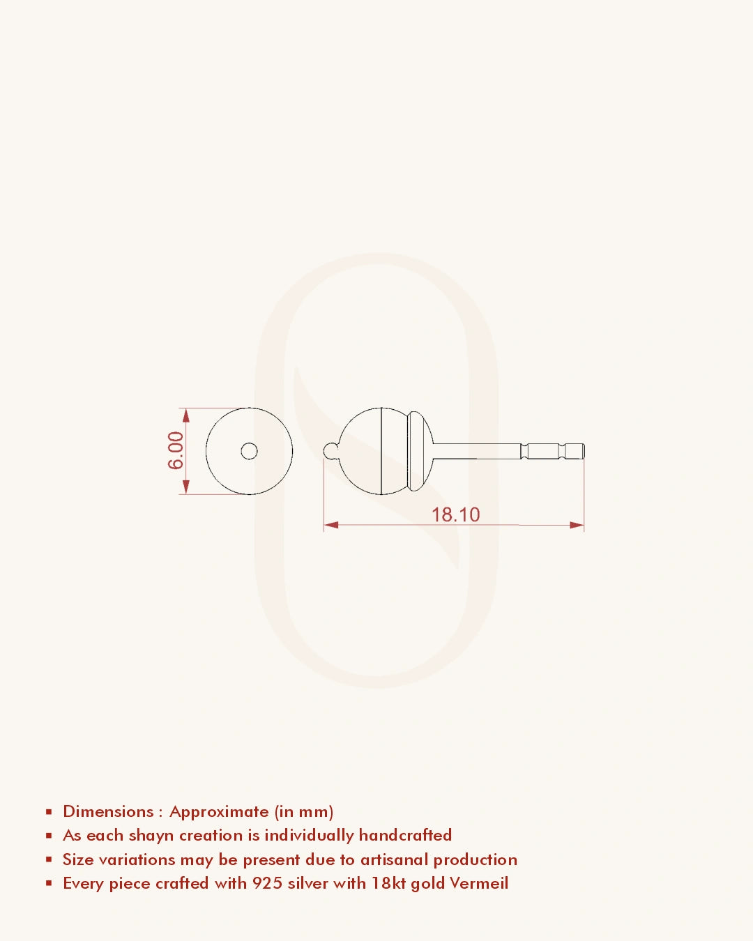 Simple Pearl Earrings