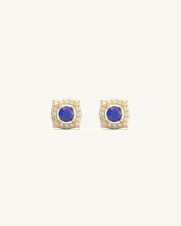 Glinting Gemstone Studs