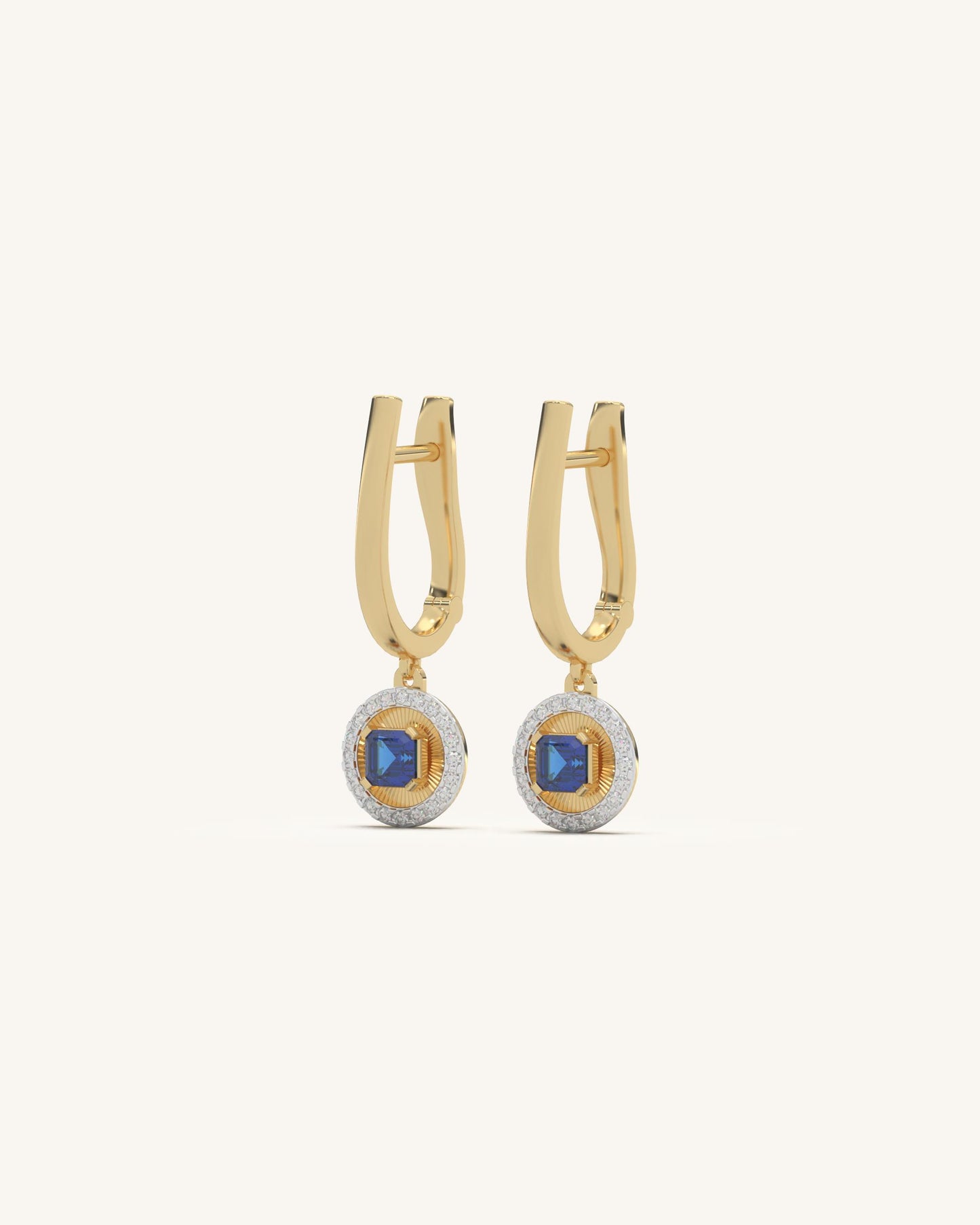 Sunburst Drop Earrings