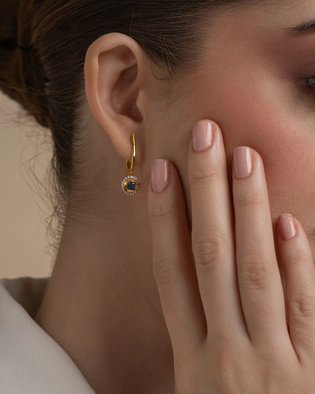 Sunburst Drop Earrings