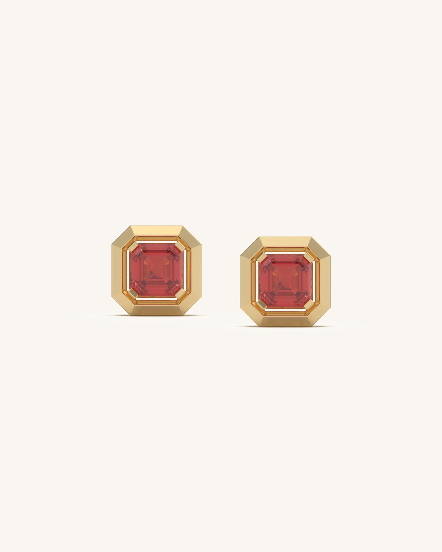 Ruby Classic Studs