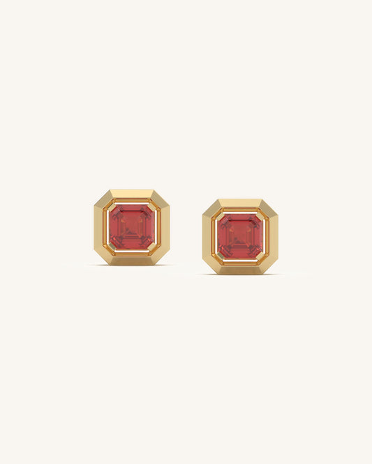 Ruby Classic Studs