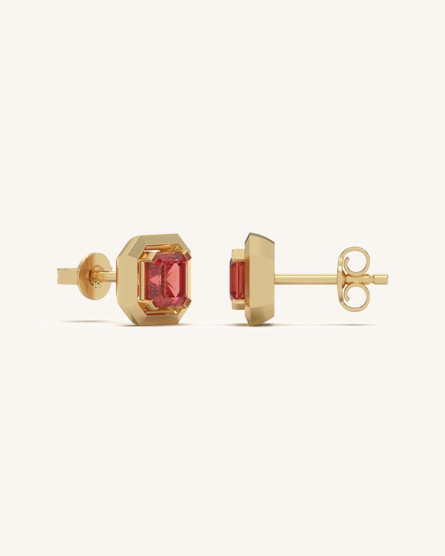 Ruby Classic Studs