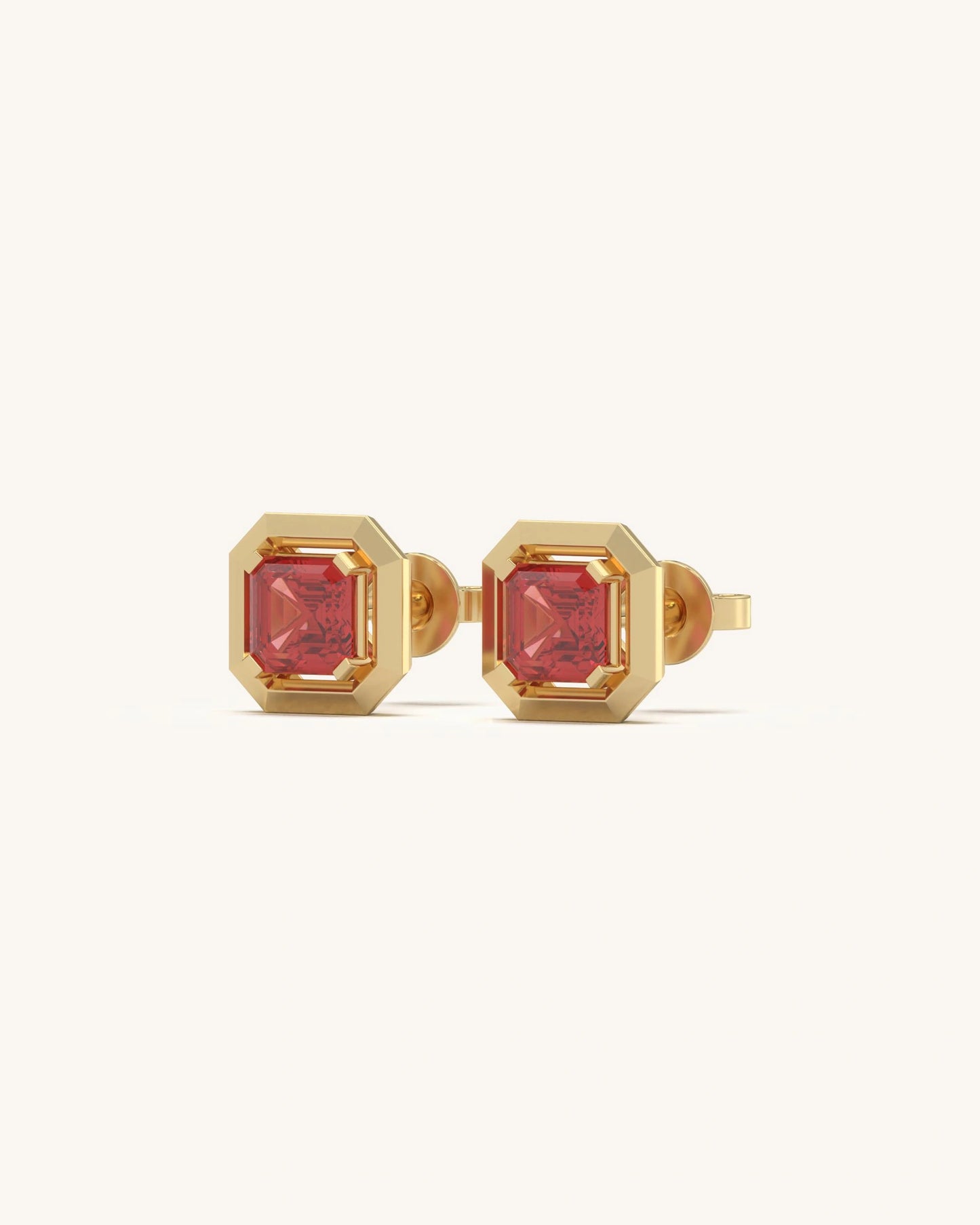 Ruby Classic Studs