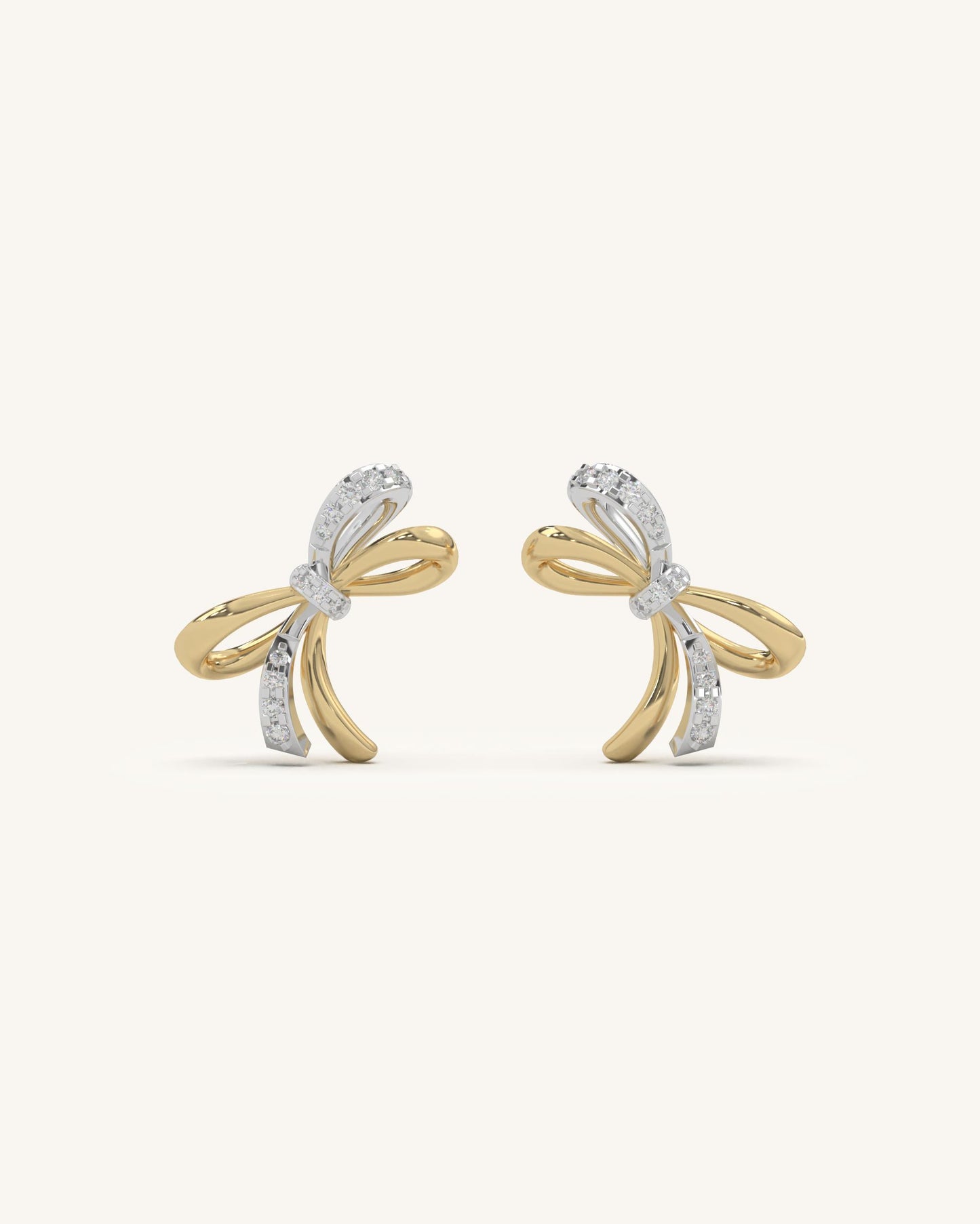 Two Tone Knot Studs