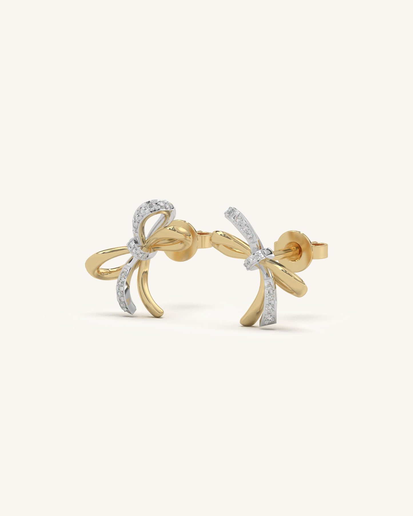 Two Tone Knot Studs