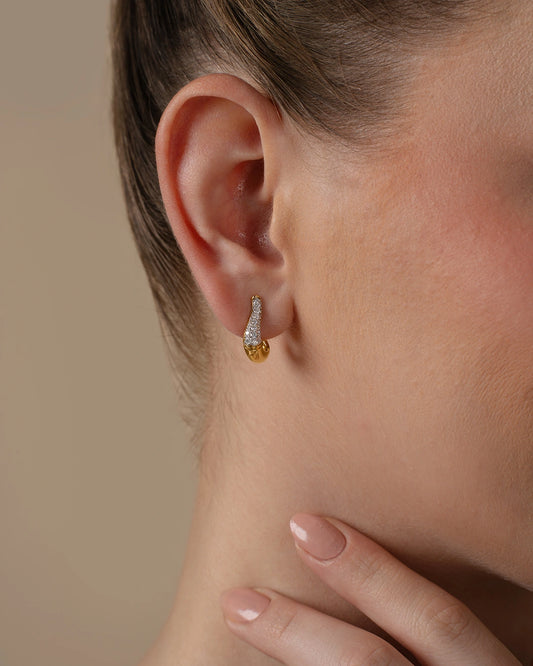 Crystal Drop Studs