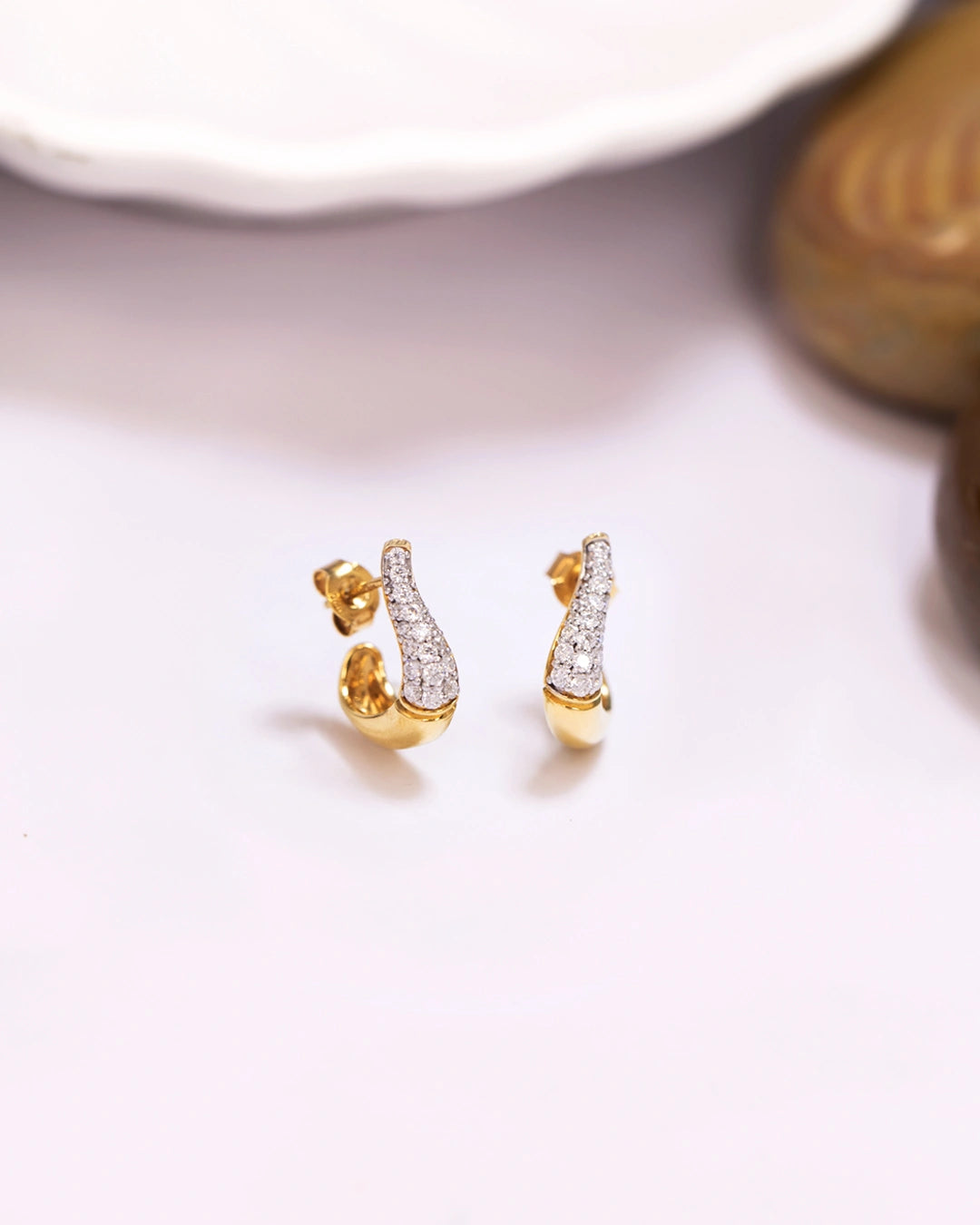 Crystal Drop Studs