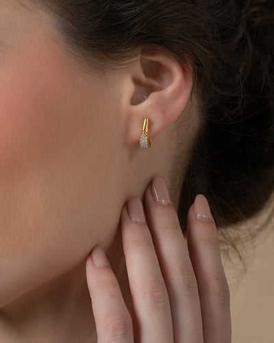 Sleek Drop Earrings