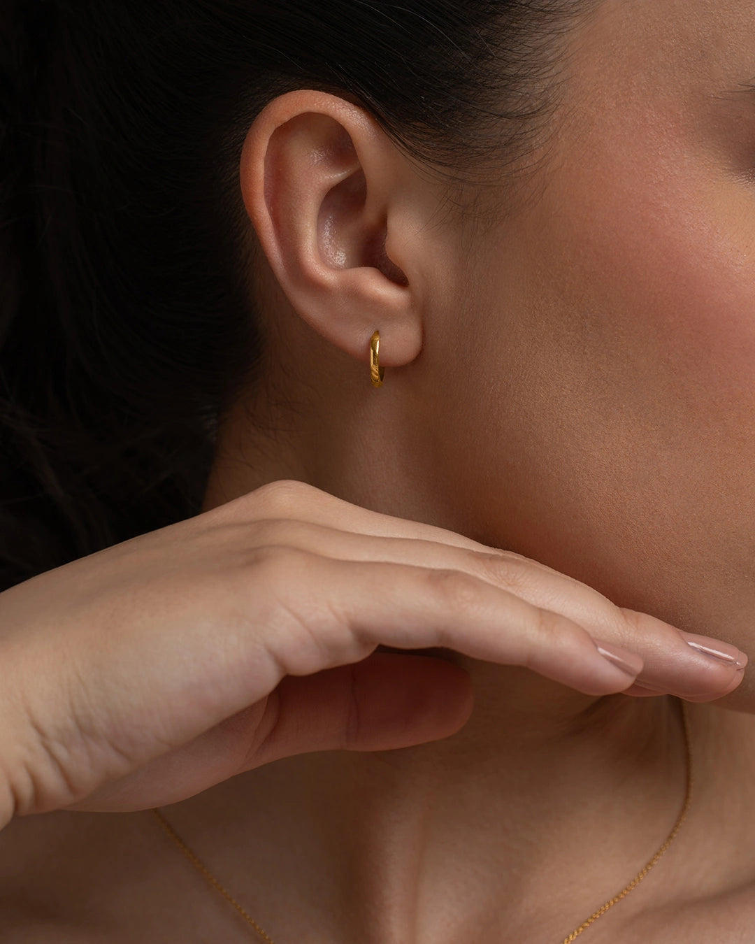 Simple Hoop Earrings