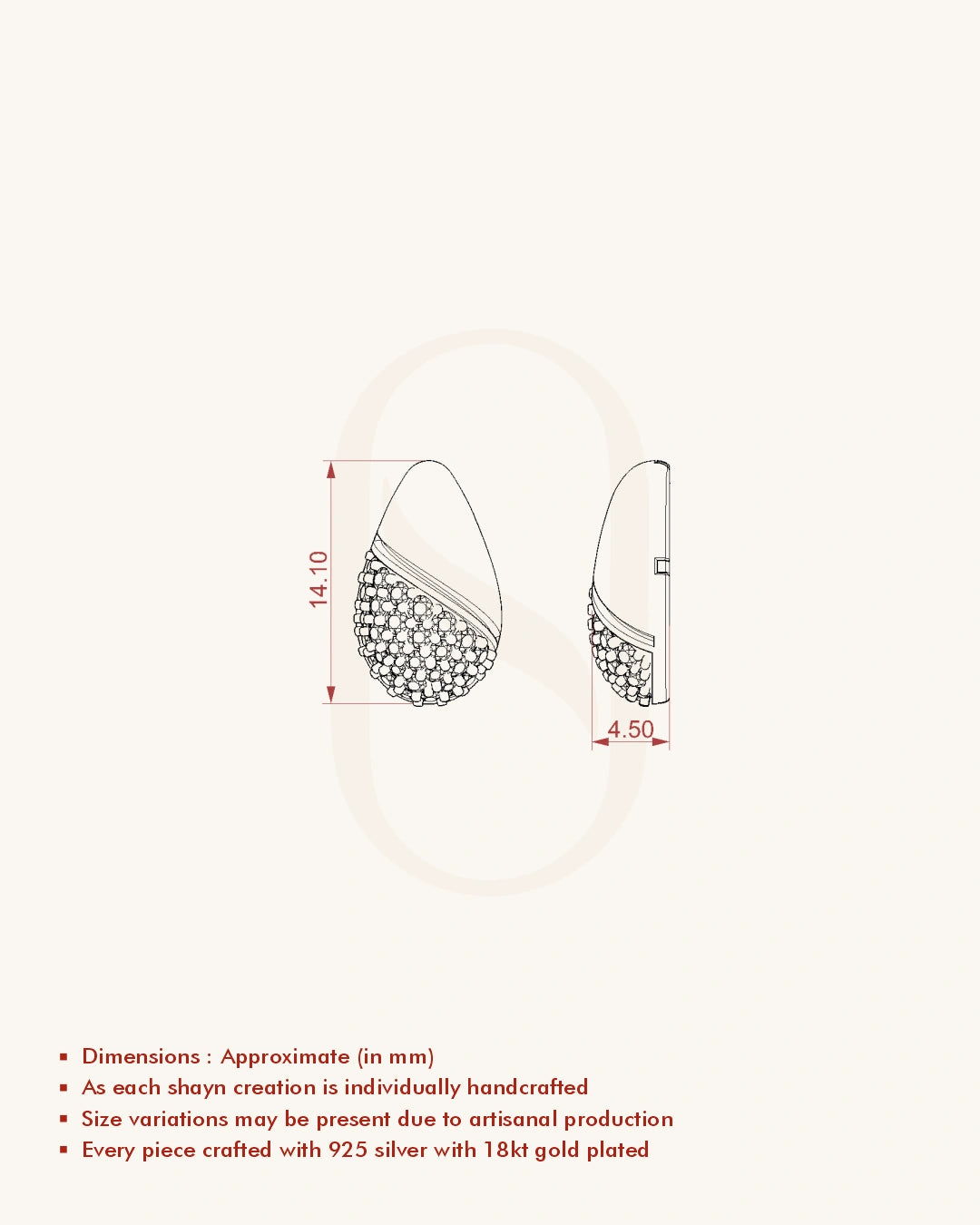 Elegant Curve Earrings