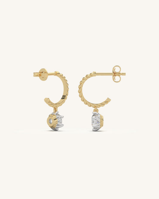 Drop Ball Earrings