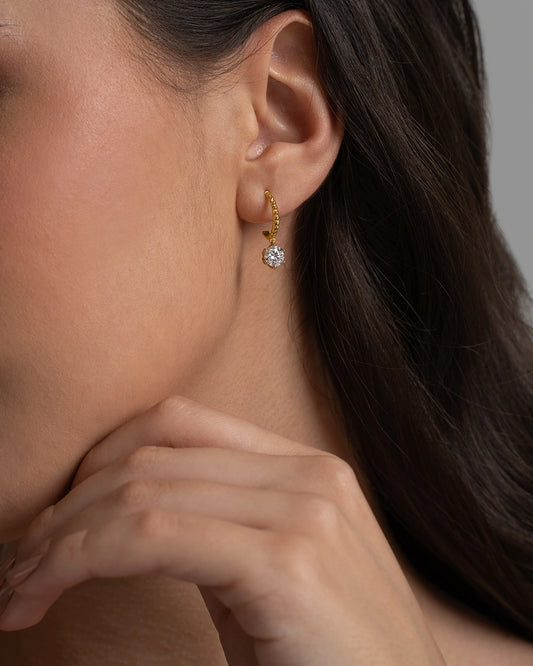 Drop Ball Earrings