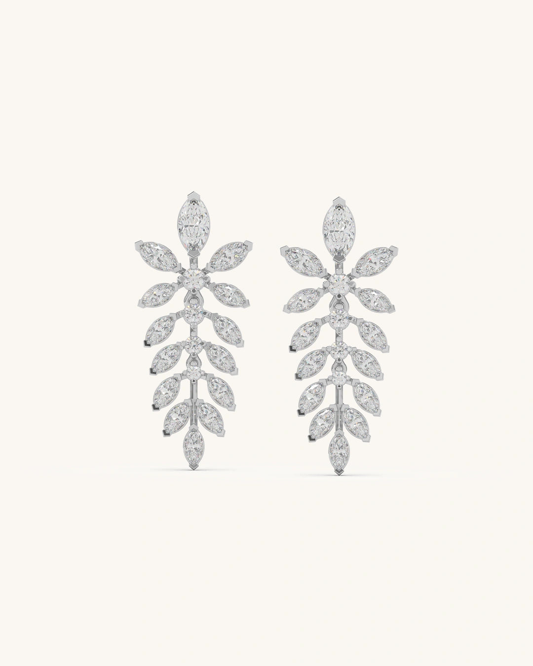 Leaf Cascade Earrings