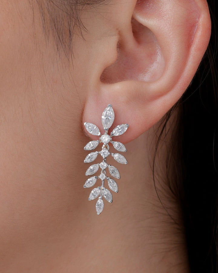 Leaf Cascade Earrings