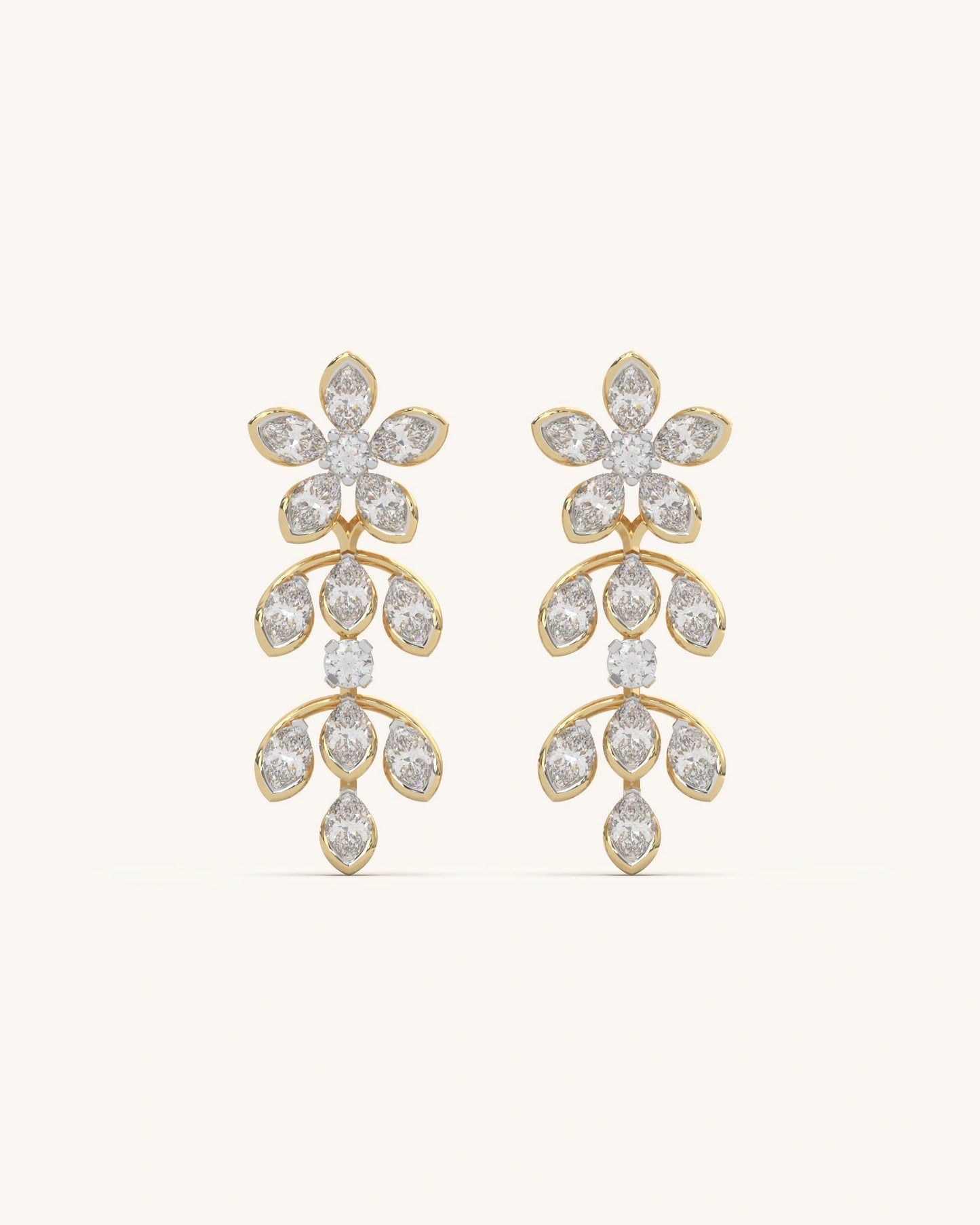 Floral Vine Earrings