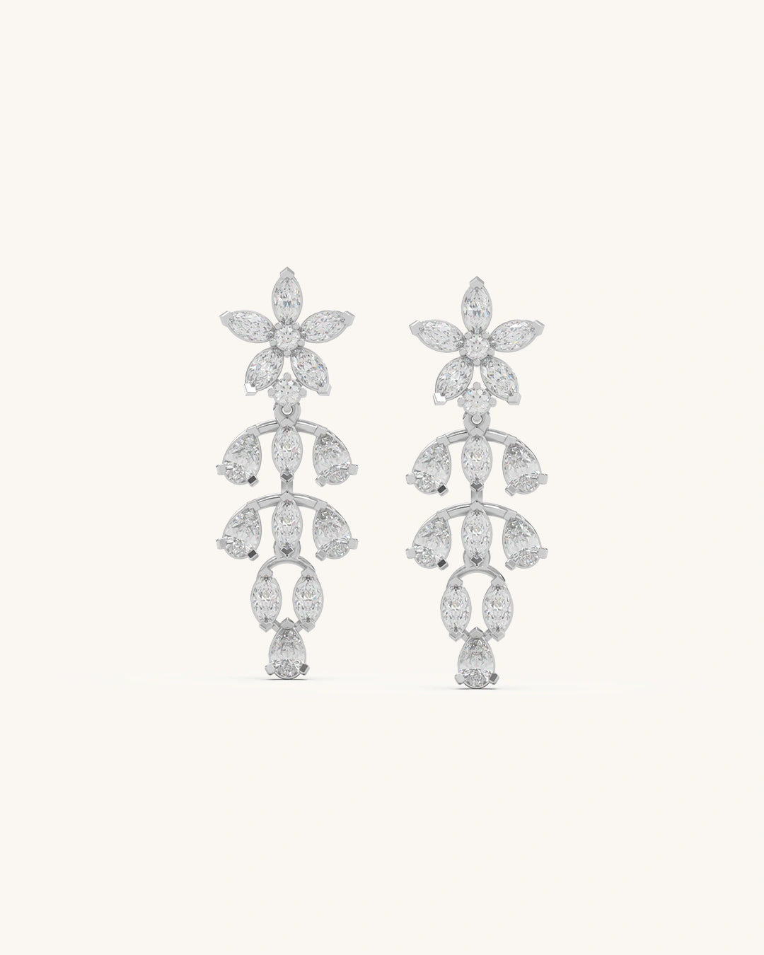 Floral Vine Earrings