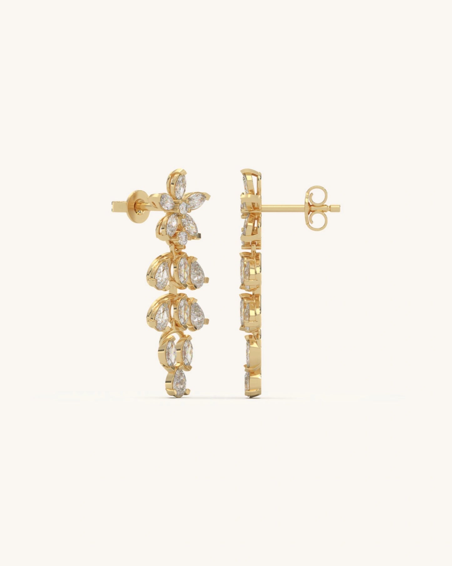 Floral Vine Earrings