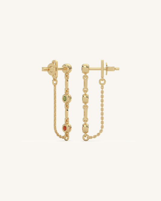 Rainbow Drop Earrings