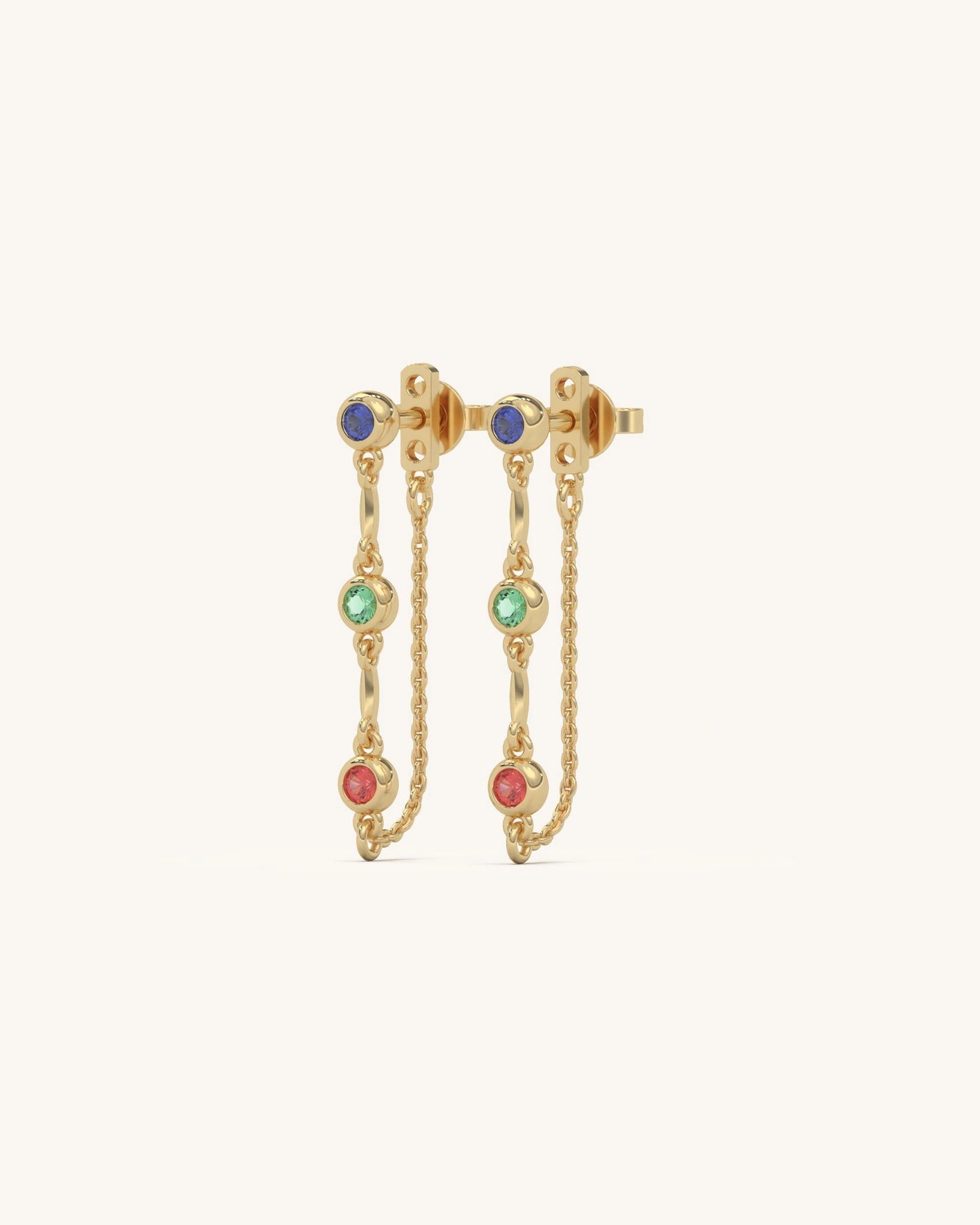 Rainbow Drop Earrings