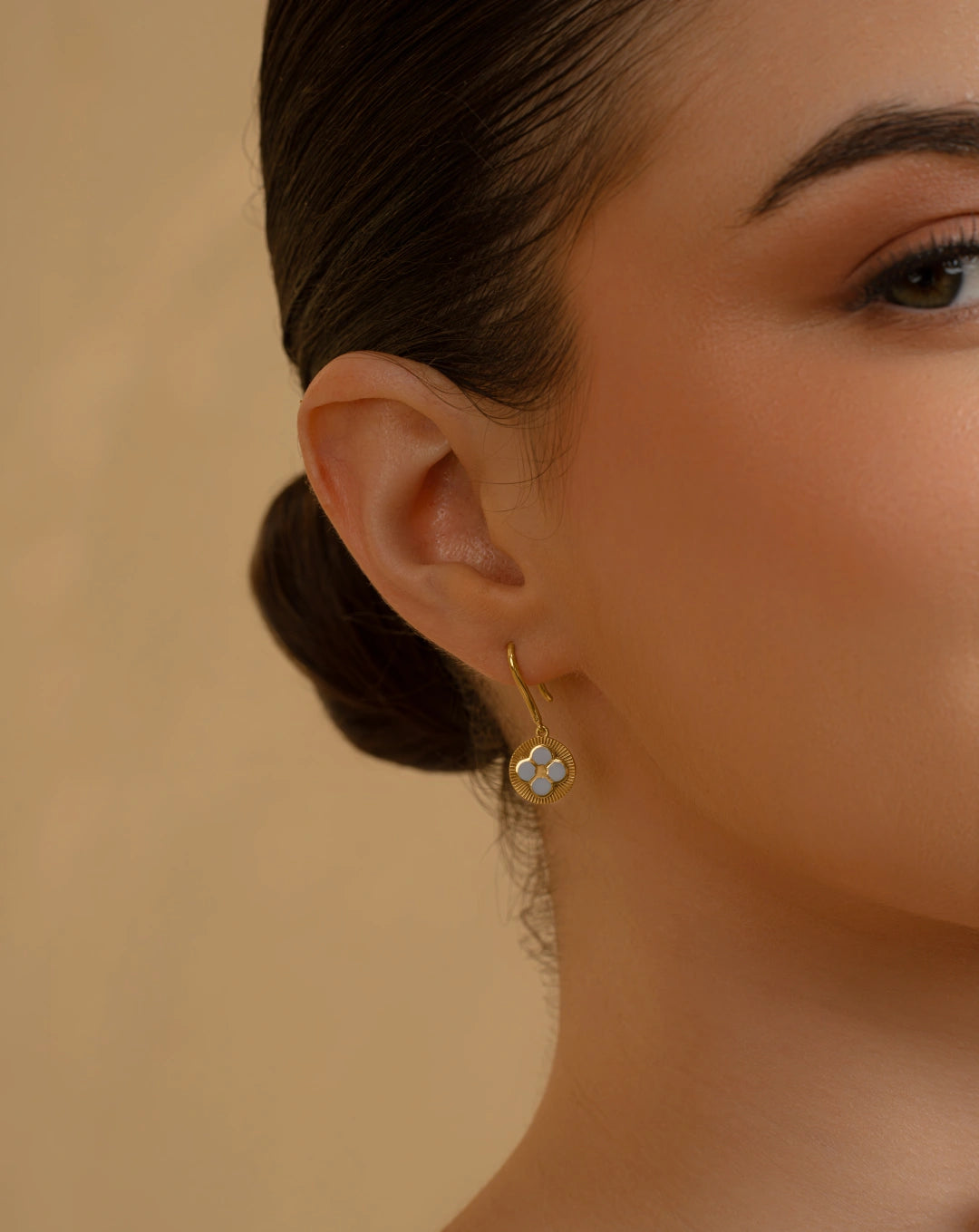 Aqua Bloom Earrings