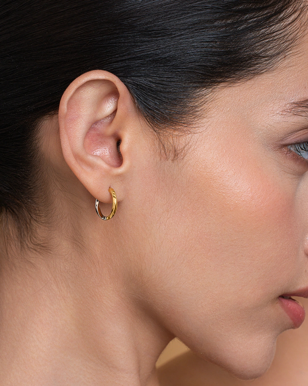 Twist Huggie Earrings