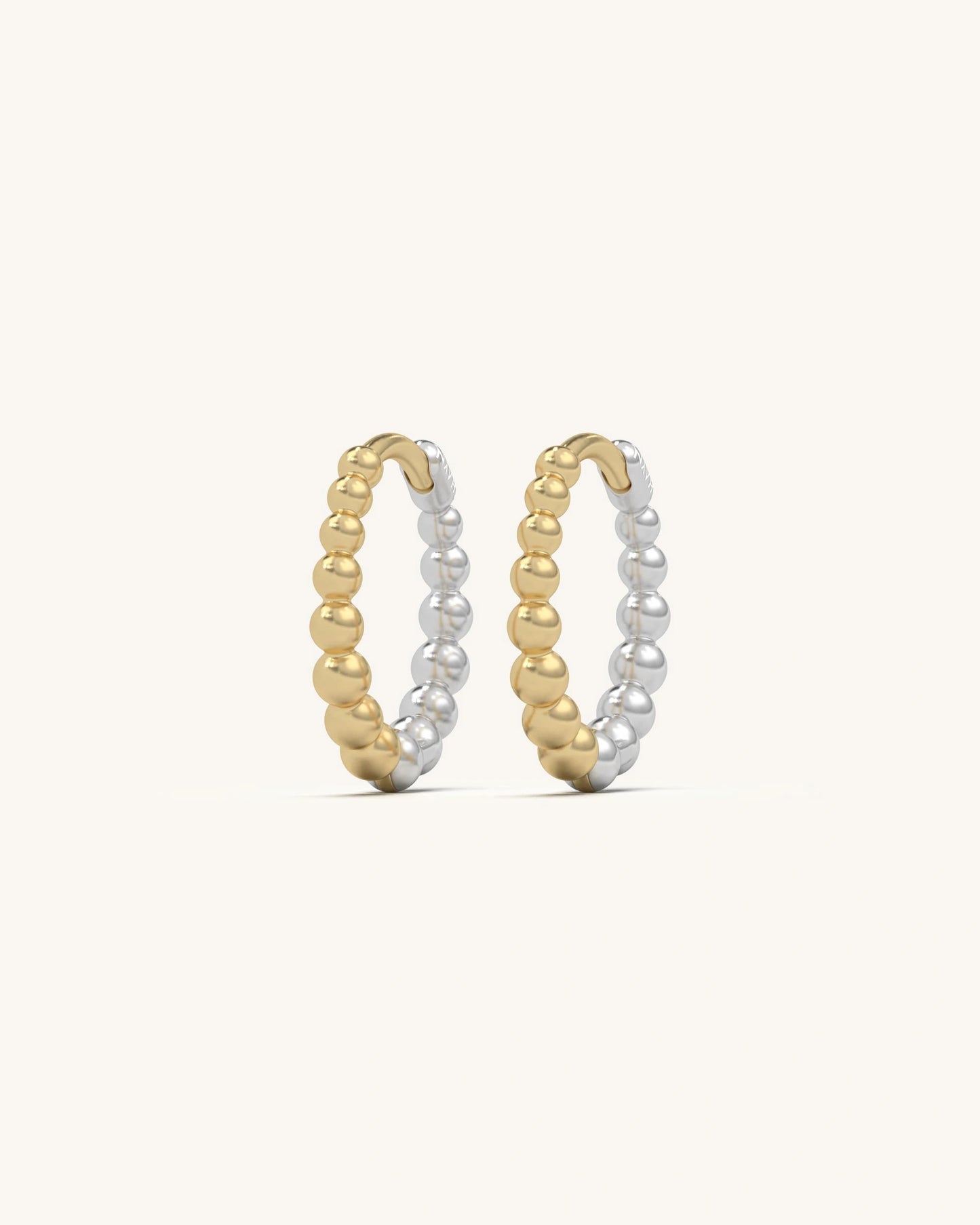 Beaded Loop Huggies