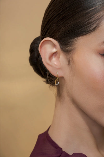 Hook Heart Earrings