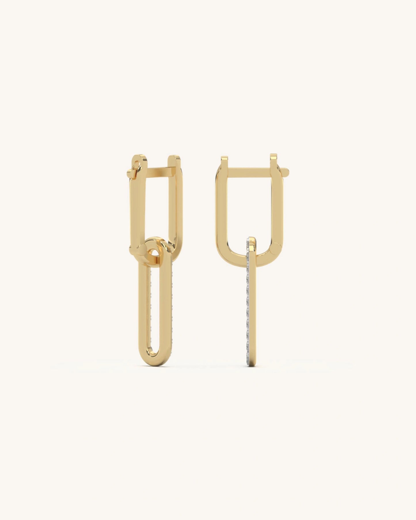 Link & Gold Bar Drops
