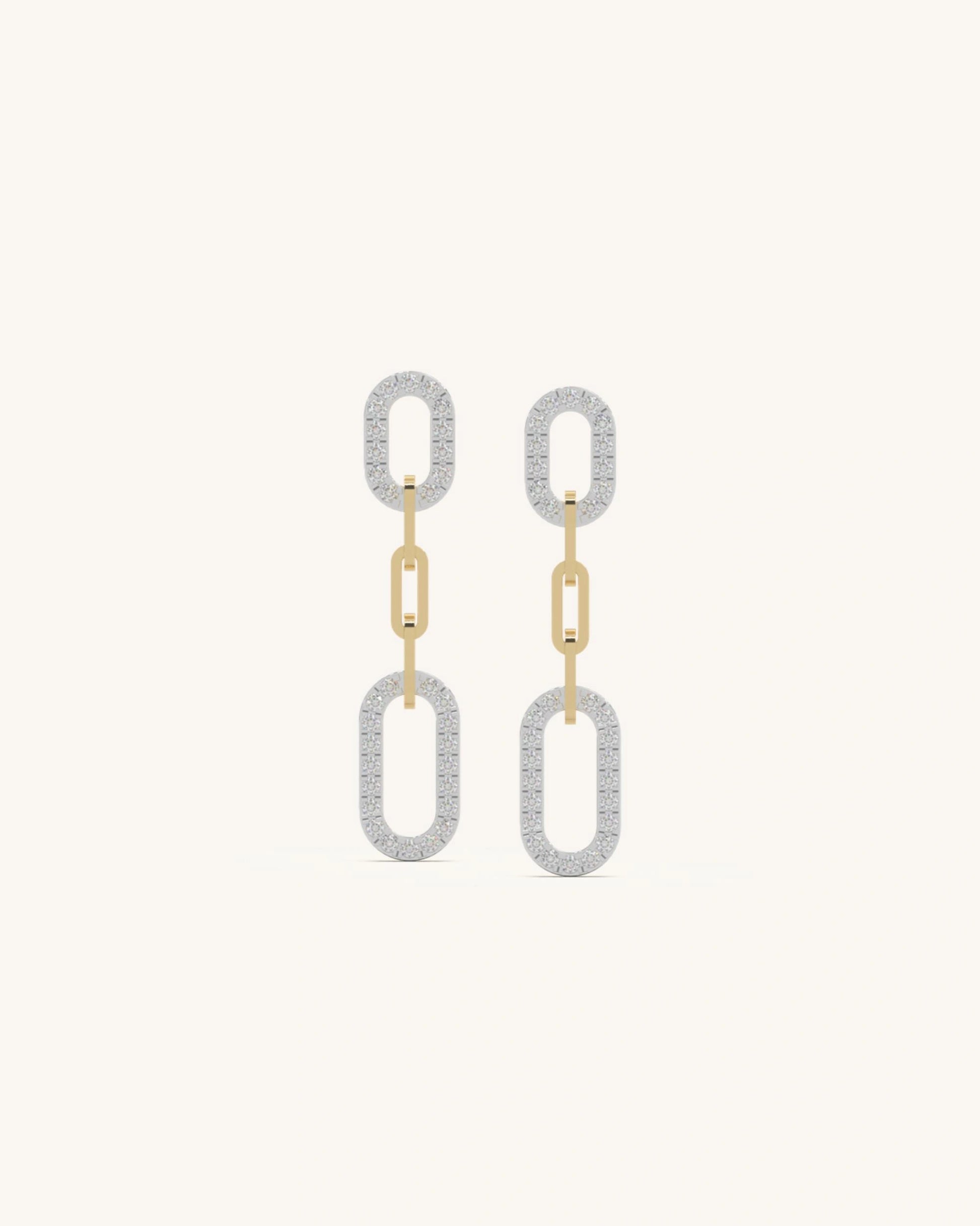 Earring charms with sunburst stud and purple amethyst in 18KT Gold Vermeil