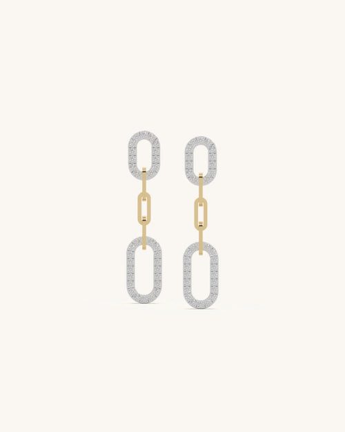 Earring charms with sunburst stud and purple amethyst in 18KT Gold Vermeil