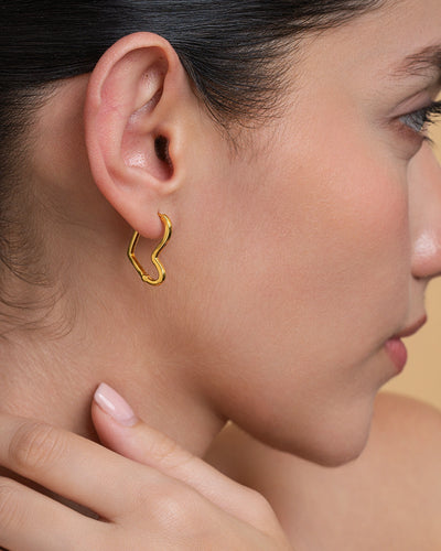 Angular Heart Hoops