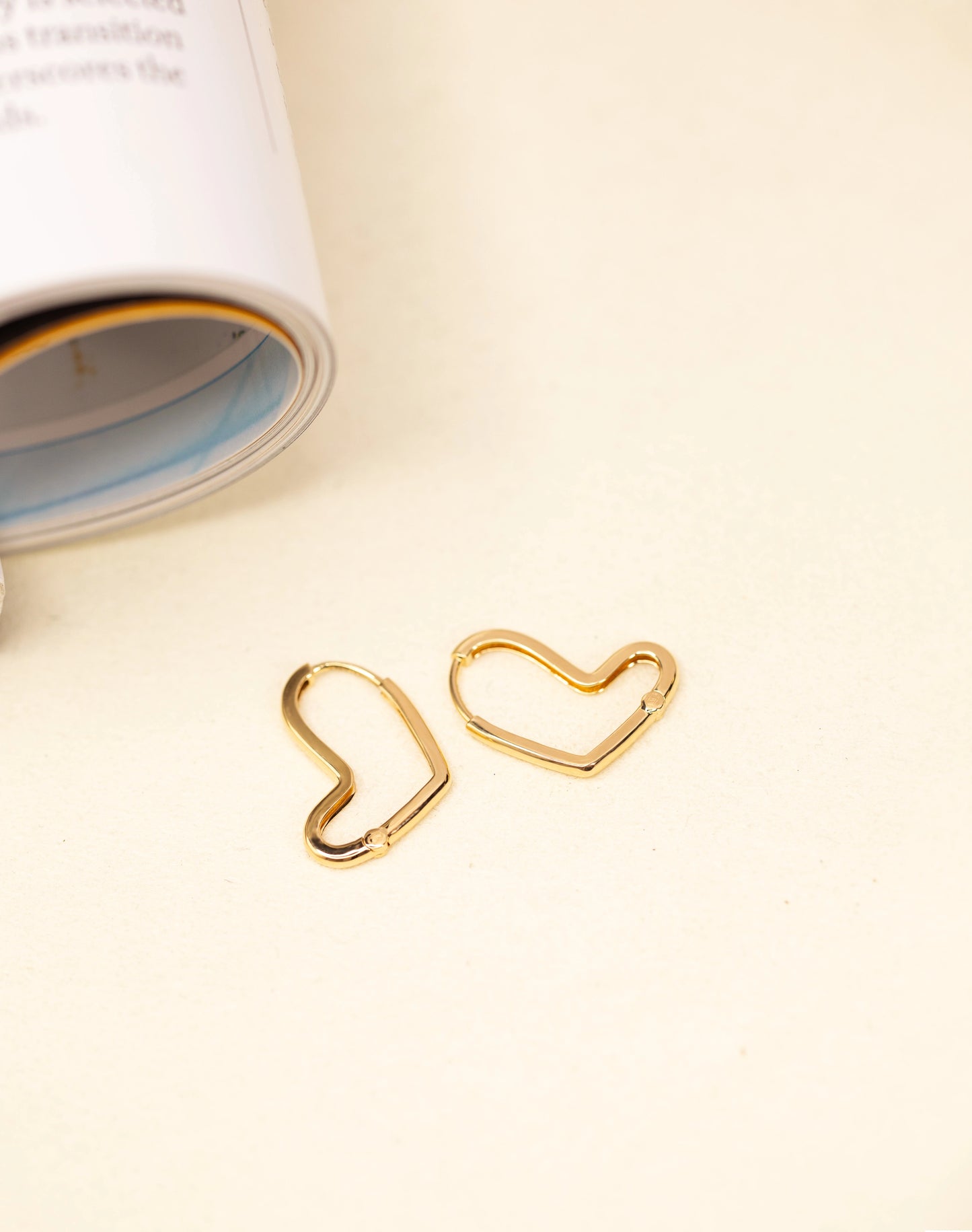 Angular Heart Hoops