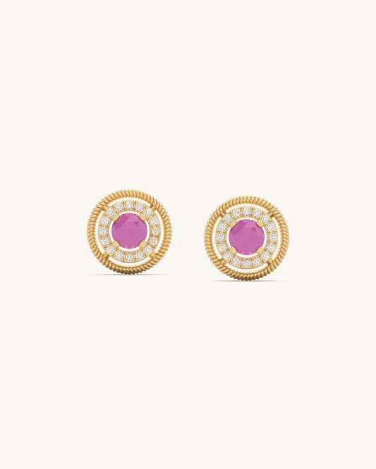 Vintage Halo Spark Studs