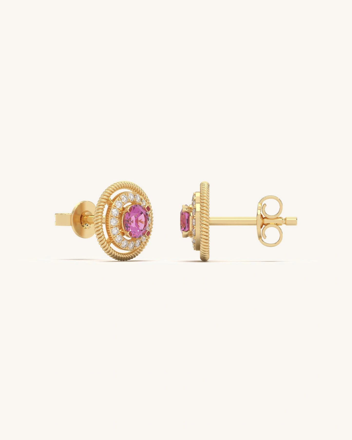 Vintage Halo Spark Studs