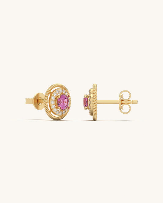 Vintage Halo Spark Studs