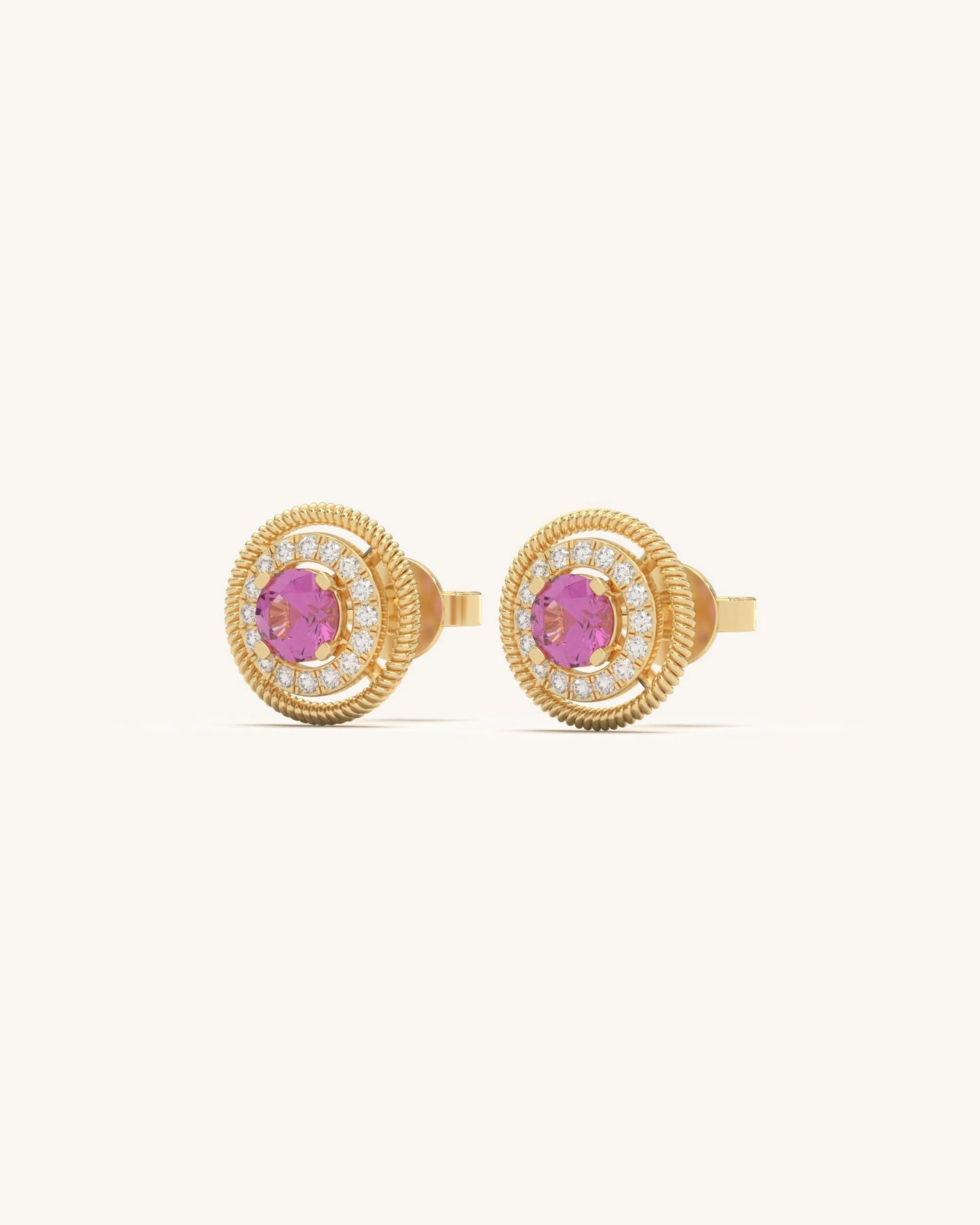 Vintage Halo Spark Studs