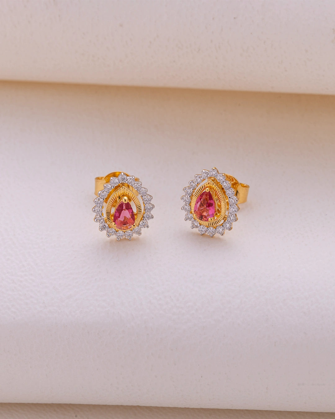 Royal Teardrop Shine Studs