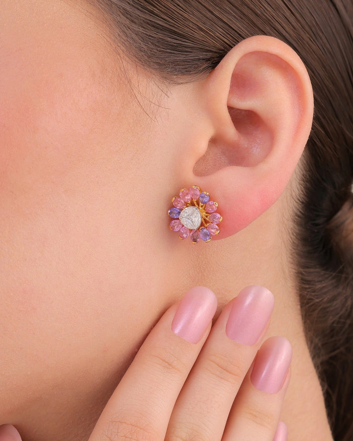 Petal Halo Studs