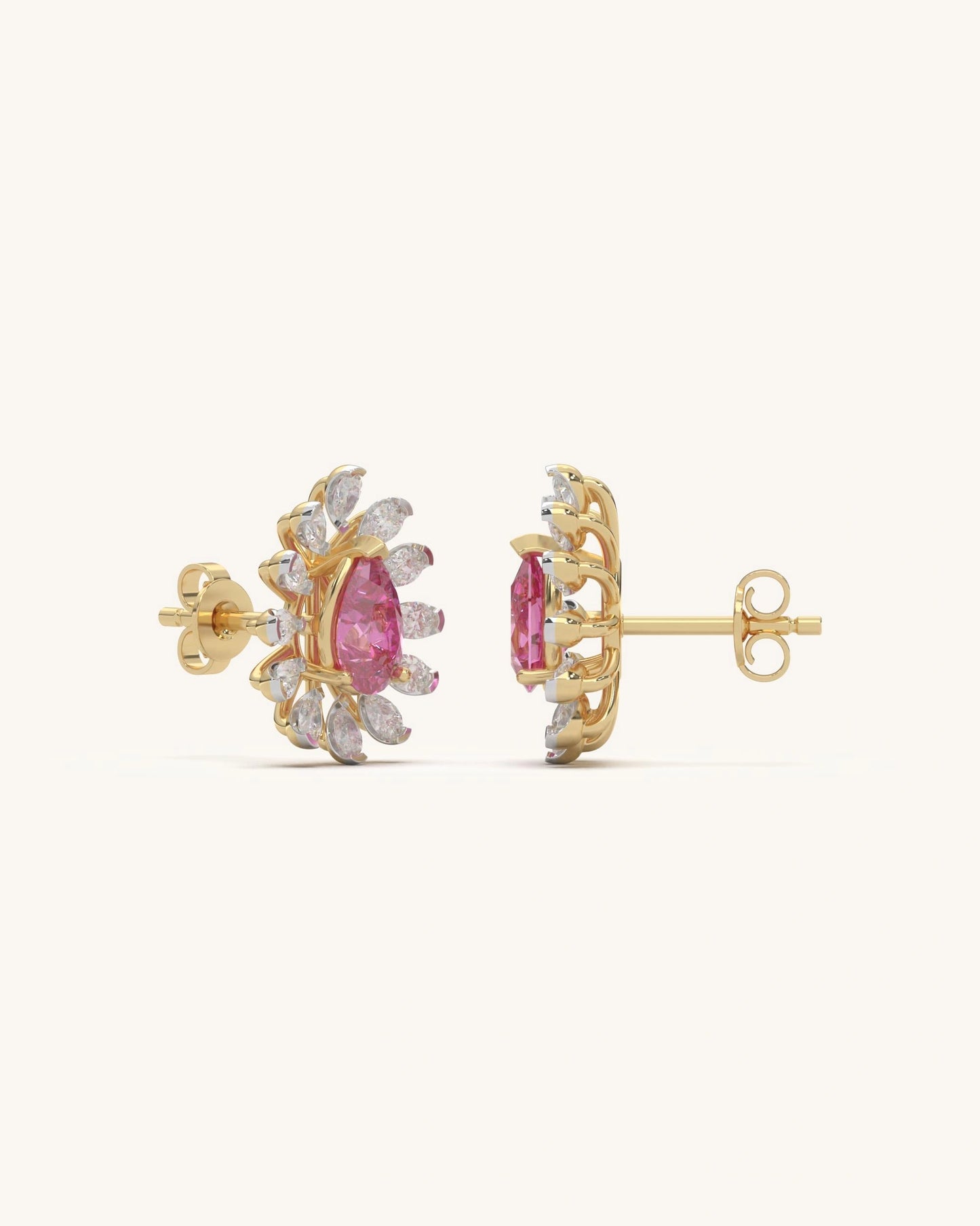 Sunflower Drop Studs