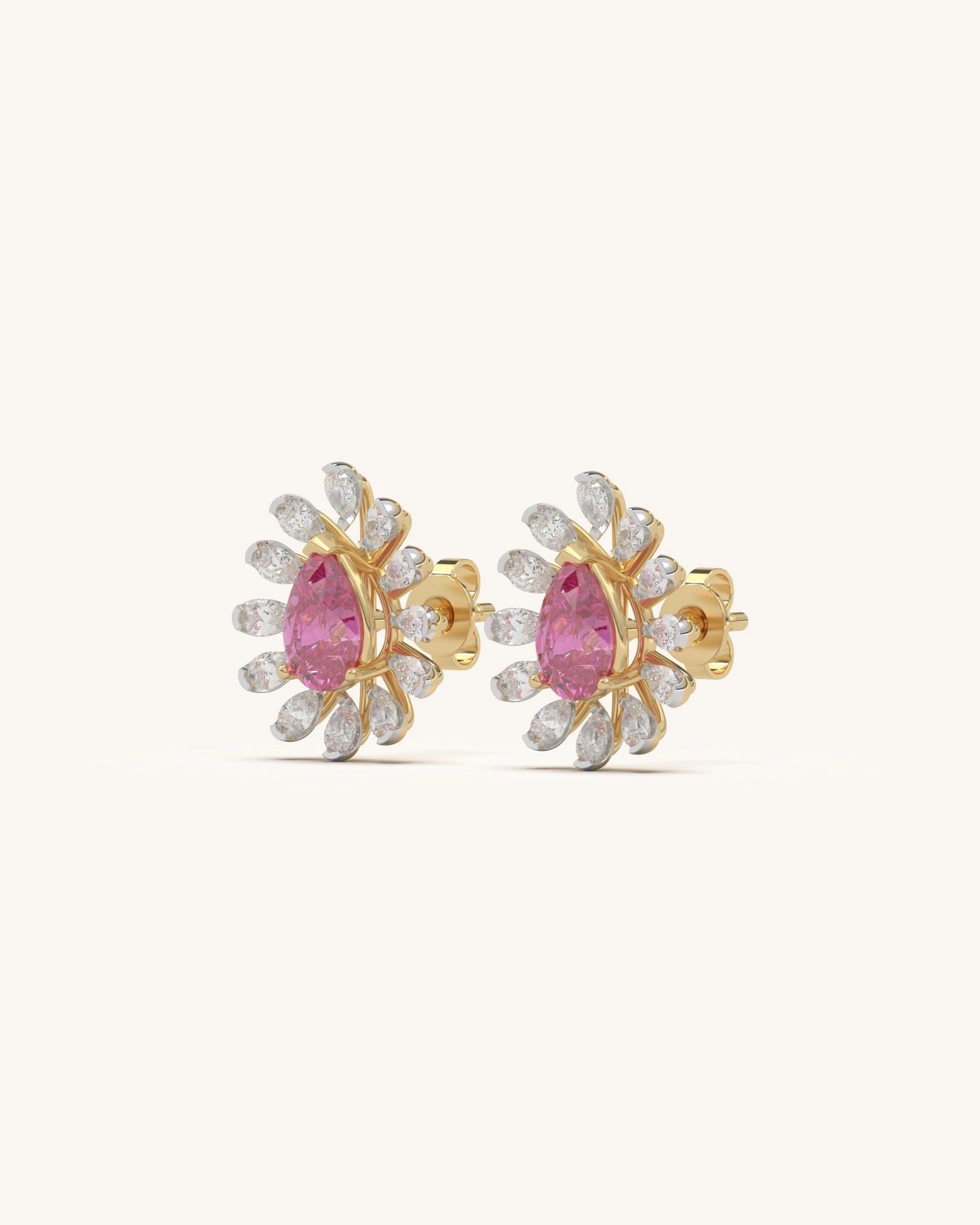 Sunflower Drop Studs