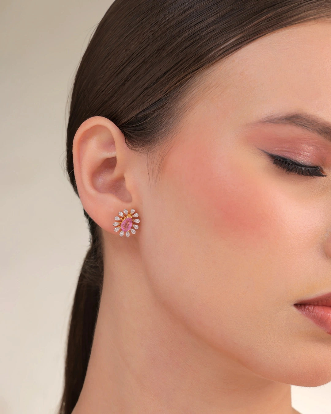 Sunflower Drop Studs