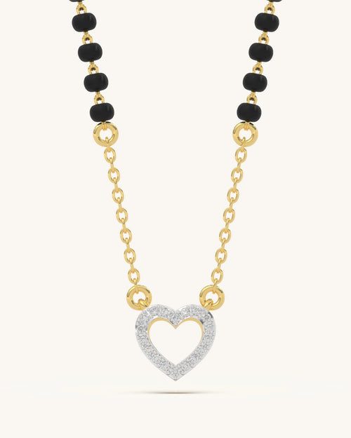 Open Heart Mangalsutra