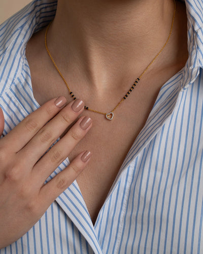 Open Heart Mangalsutra