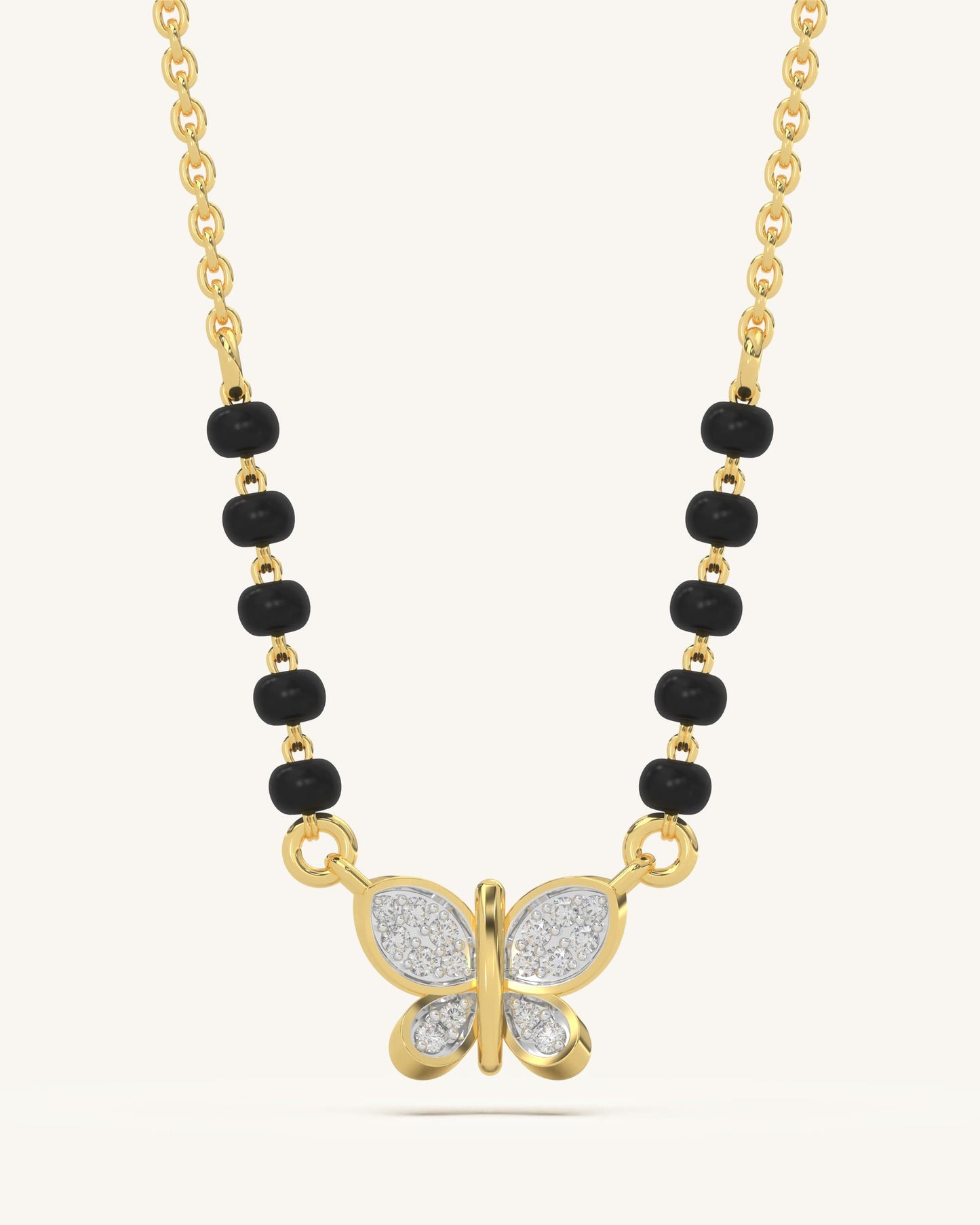 Butterfly Mangalsutra