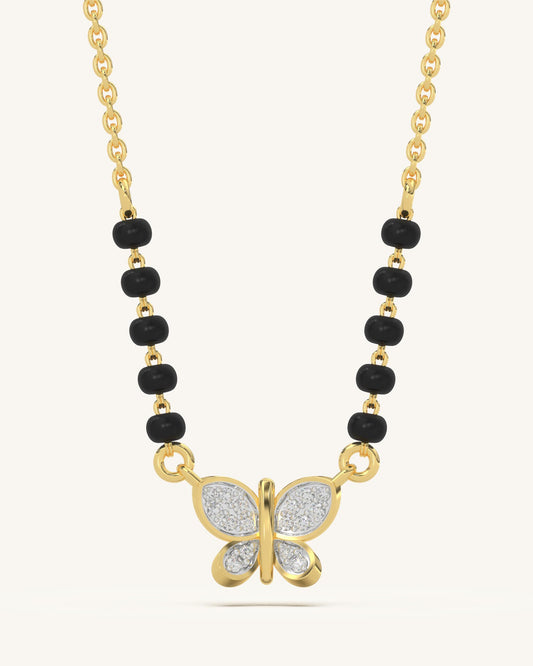 Butterfly Mangalsutra