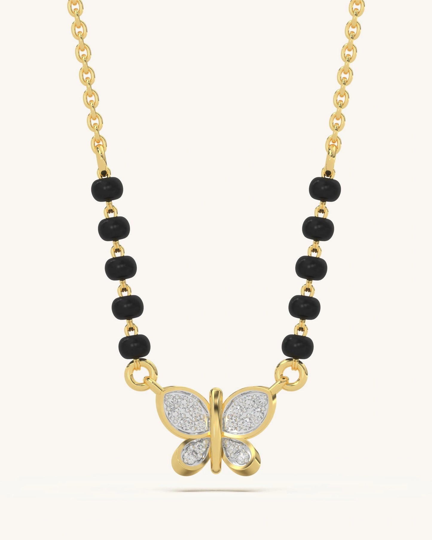 Butterfly Mangalsutra